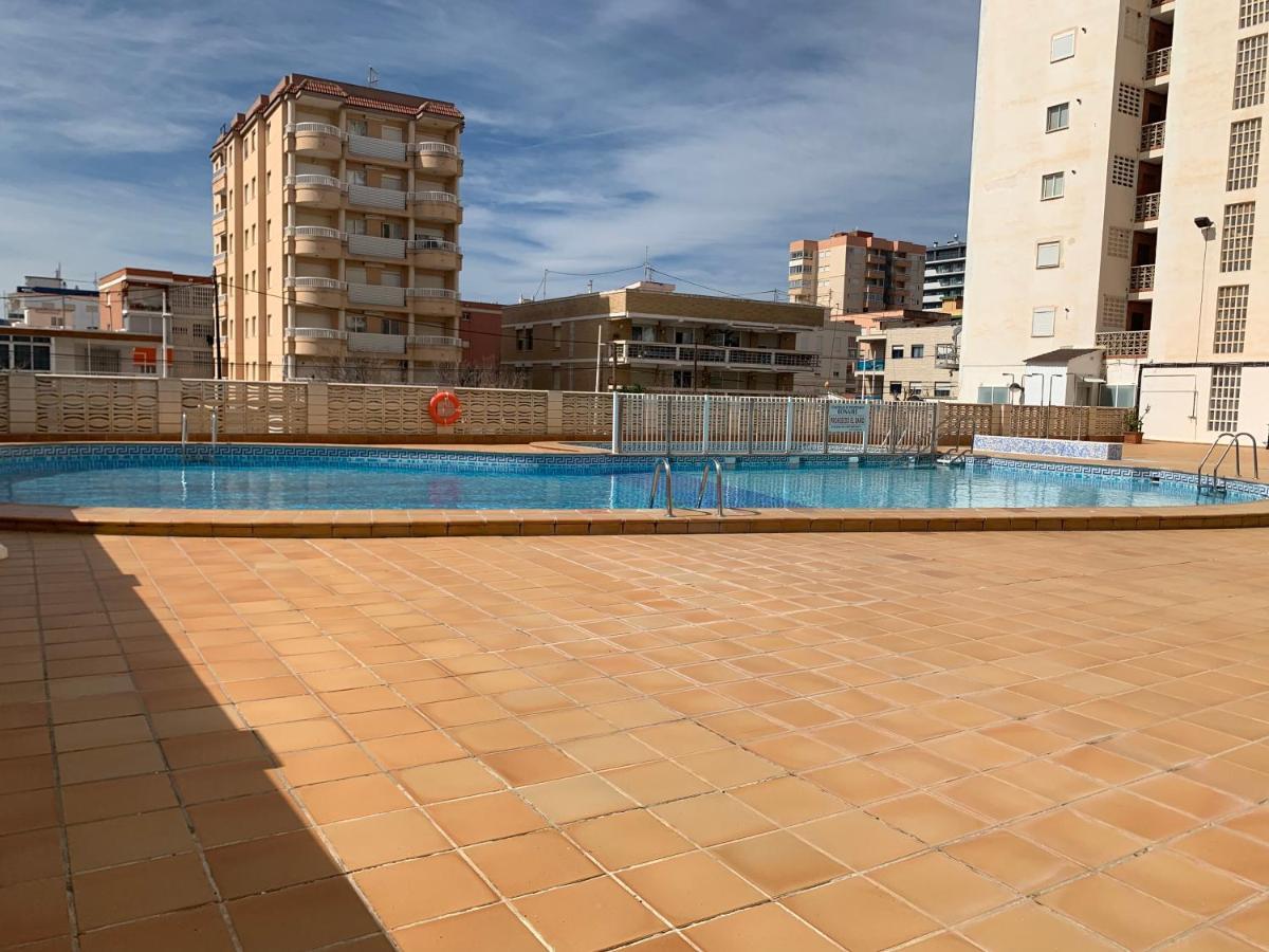 Apartamento Bonaire-Primera Linea Playa Playa de Gandia Екстериор снимка
